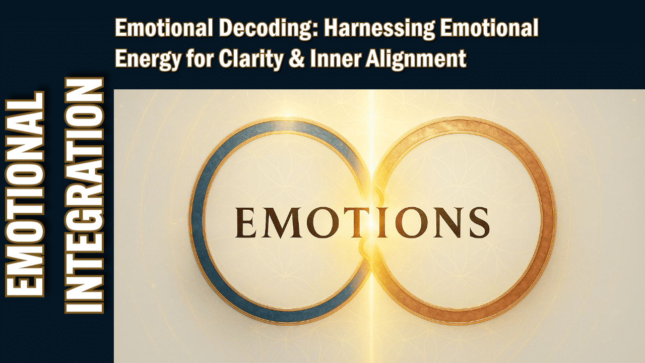 Emotional Decoding: Harnessing Emotional Energy for Clarity & Inner Alignment